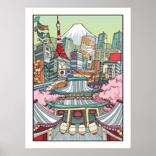 A View of Tokyo Poster