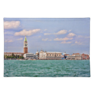 A View of Venice, Italy HDR Photography Placemat
