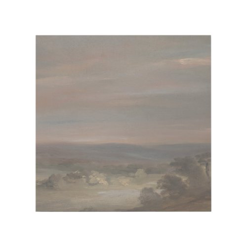 A View on Hampstead Heath Early Morning John Cons Gallery Wrap