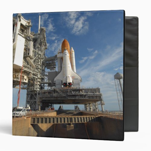 A view Space Shuttle Atlantis on Launch Pad 39A 3 Ring Binder