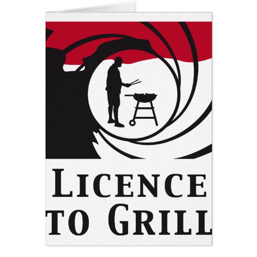 a view to a grill cards (Front)