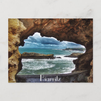 "A view to remember"- Biarritz Postcard