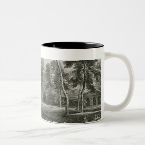 A View to the Grotto of the Serpentine River in th Two_Tone Coffee Mug