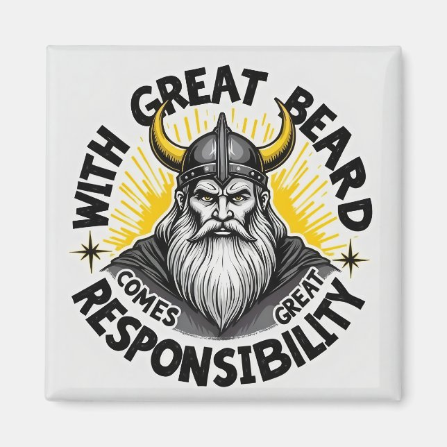 A Viking's Tale Magnet (Front)