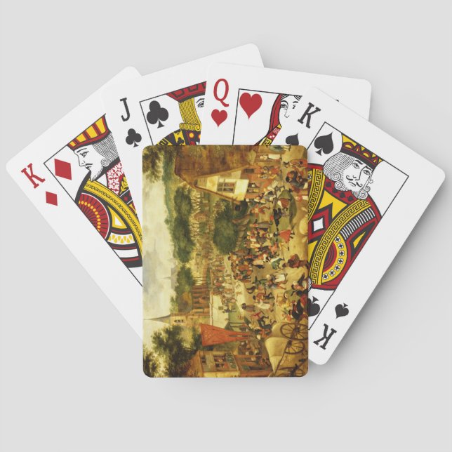 A Village Fair Poker Cards (Back)