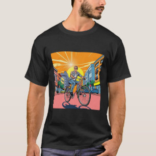 A vintage 1970s style comic book illustration for T-Shirt