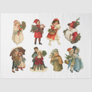 A Vintage Christmas Series Design 7 Tissue Paper