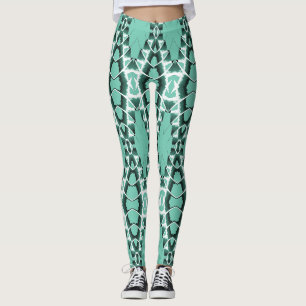 A vintage colorful pattern "Ratti_Creative_Arts" L Leggings