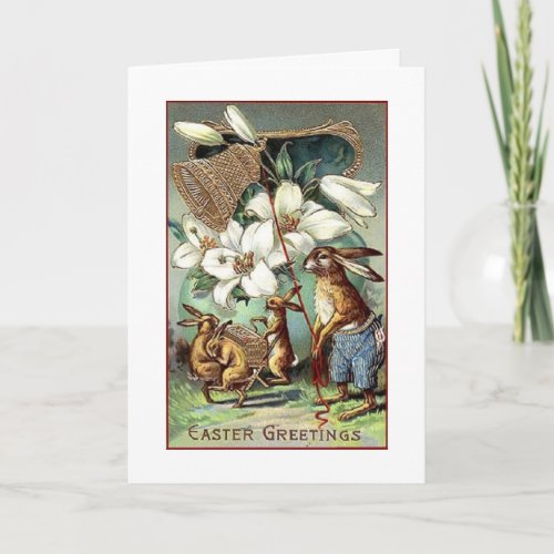 A Vintage Easter Celebration Card