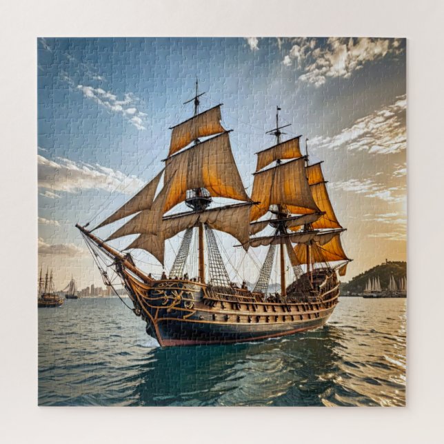  A vintage galleon Jigsaw Puzzle (Vertical)