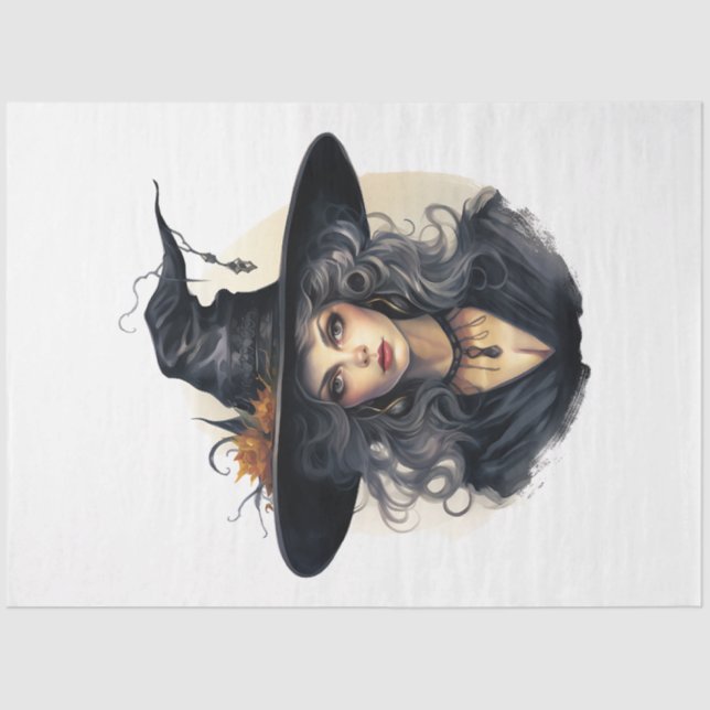 A Vintage Halloween Design Collection 33 Tissue Paper (Front)