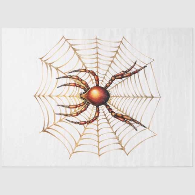 A Vintage Halloween Design Collection 6 Tissue Paper (Front)