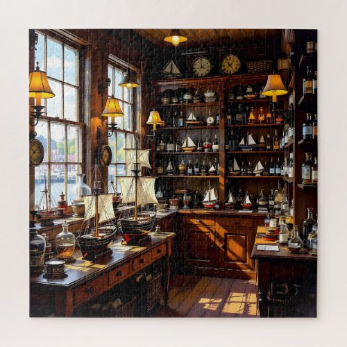 A Vintage Maritime Shop Jigsaw Puzzle