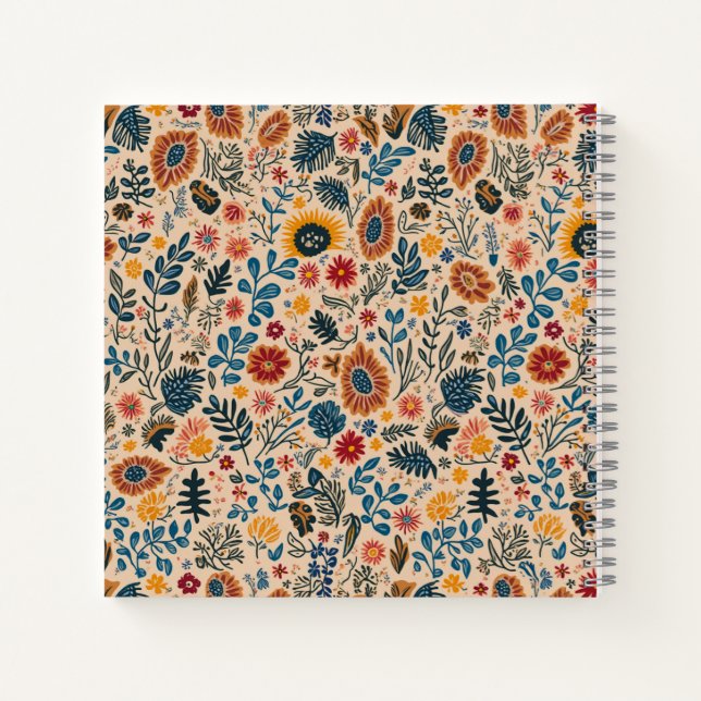 a vintage notebook (Back)