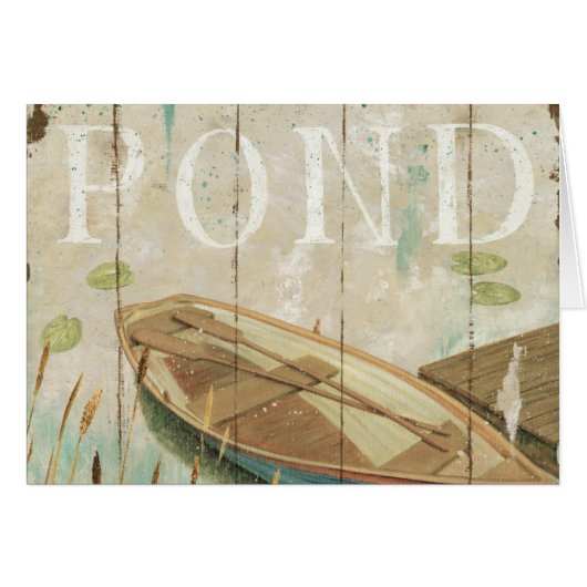 A Vintage Pond Cards (Front Horizontal)