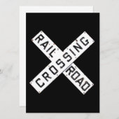 A Vintage Railroad Crossbuck (Front/Back)