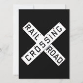 A Vintage Railroad Crossbuck (Front)