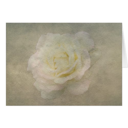 A Vintage Rose Romance Greeting Card