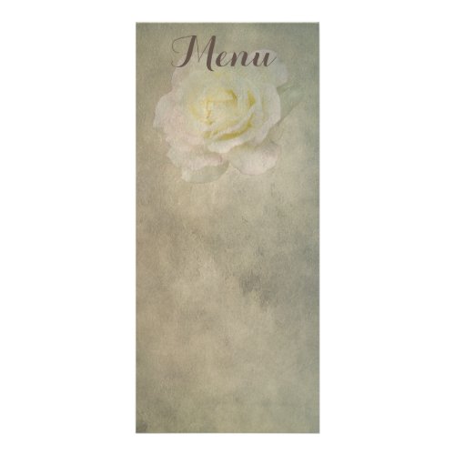 A Vintage Rose Romance Rack Card Design