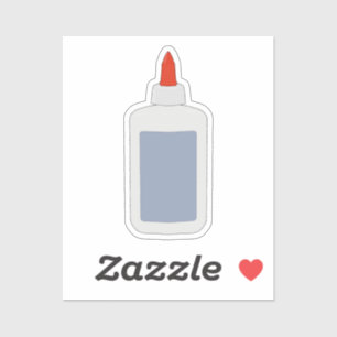 A vintage school glue from the 80s, 90s sticker
