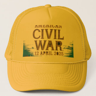 A vintage typography US civil war hats