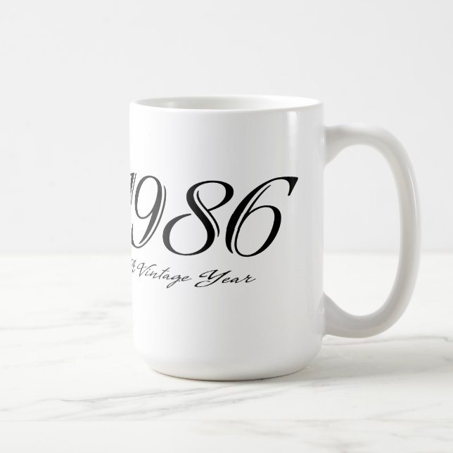 A Vintage Year 1986 Mug (Right)