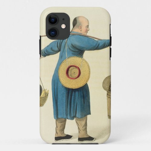 A Viper Seller plate 46 from The Costume of Chin iPhone 11 Case