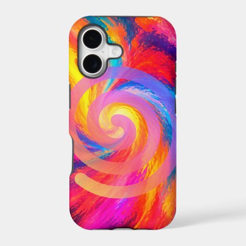 A Virtual Rainbow of Colors On iPhone 17 Case