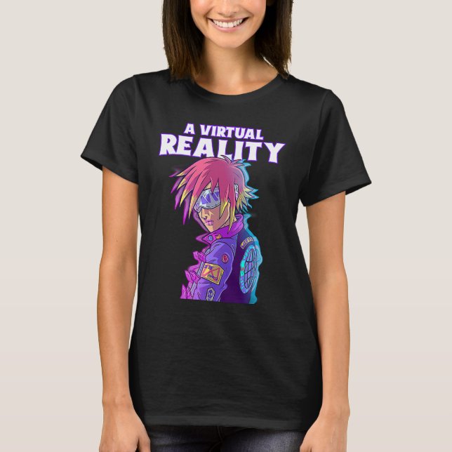 A VIRTUAL REALITY VR T-Shirt (Front)