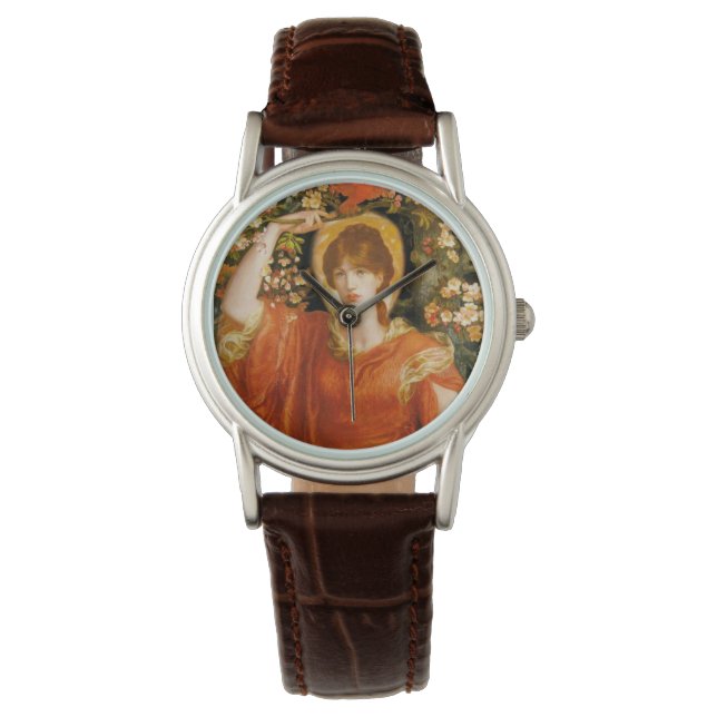 A Vision of Fiametta (Red-Haired Woman) (Rosetti) Watch (Front)