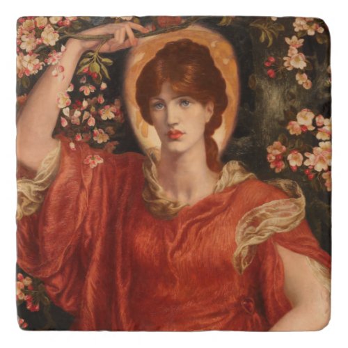 A Vision of Fiammetta 1878 Dante Gabriel Rossetti Trivet