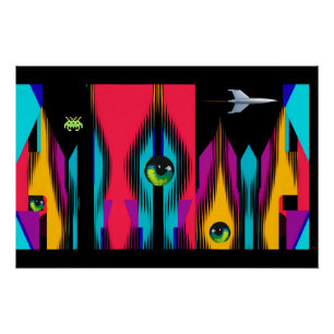 A Vision of the Church of the Final Countdown Poster