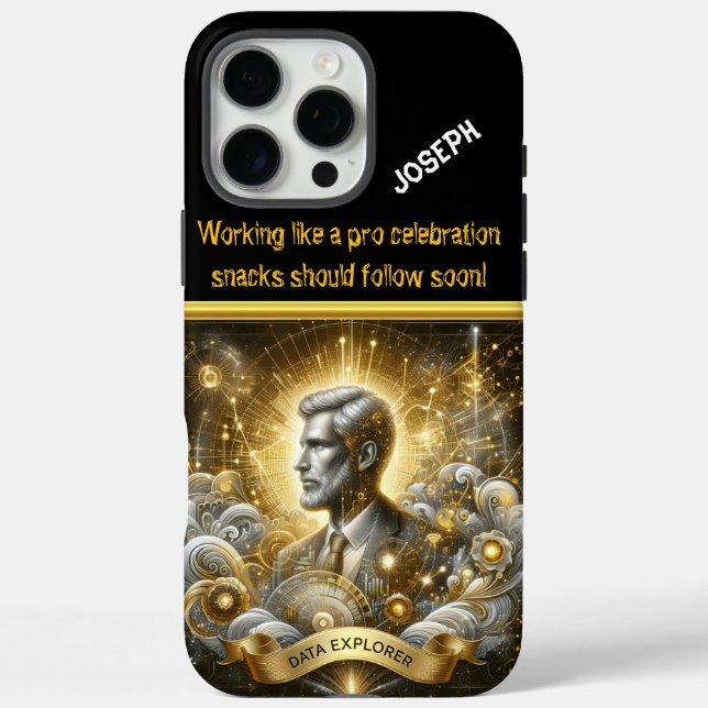 A Visionary Data Scientist Illuminating the Future Case-Mate iPhone Case (Back)