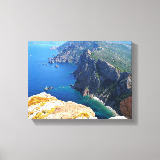 A Visual Masterpiece - Corsica Canvas Print