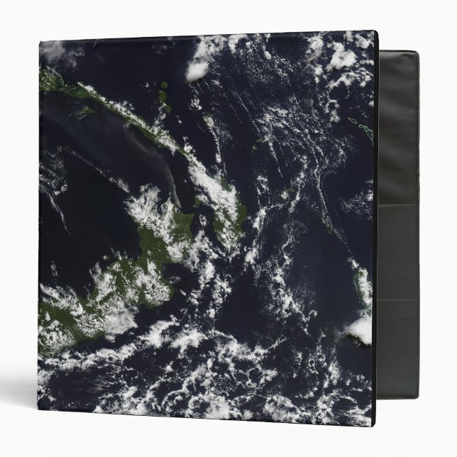 A volcanic plume from the Rabaul caldera 3 Ring Binder (Front/Inside)