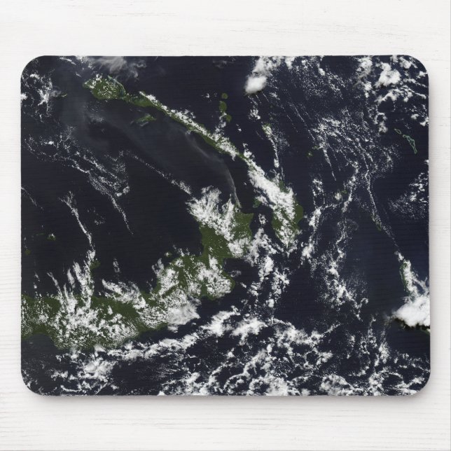 A volcanic plume from the Rabaul caldera Mouse Pad (Front)