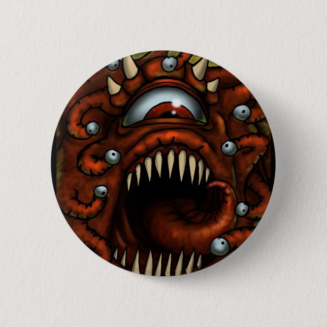 À vous de jouer! Macaron4 Pinback Button (Front)