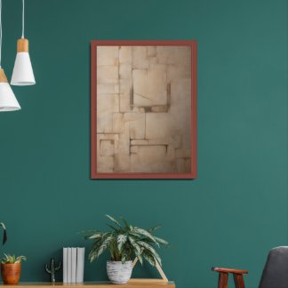 A Wabi-Sabi Vision Framed Art