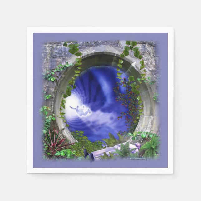 A Wake Napkins (Front)