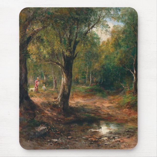 A Walk in the Forest – Emil Barbarini Mouse Pad (Front)