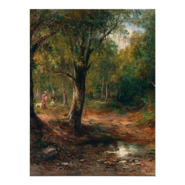A Walk in the Forest – Emil Barbarini Poster (Front)