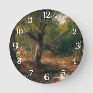 A Walk in the Forest – Emil Barbarini Round Clock