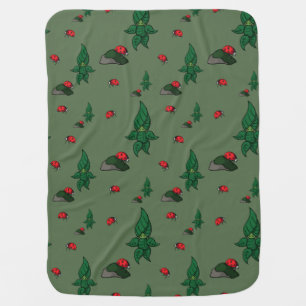 A Walk in the Woods Baby Blanket