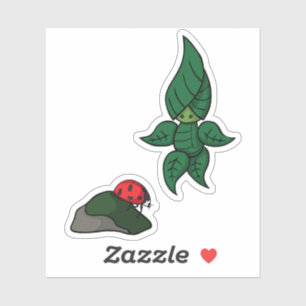 A Walk in the Woods Contour Sticker