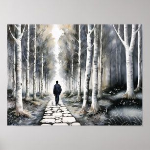 A walk in the woods poster