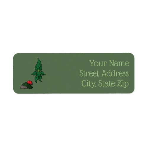 A Walk in the Woods Return Address Label