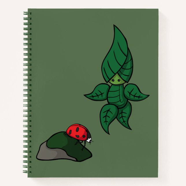 A Walk in the Woods Spiral Notebook (Front)