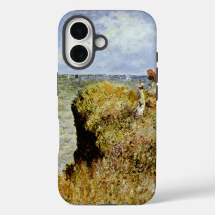A Walk on the Cliffs at Pourville iPhone 16 Case