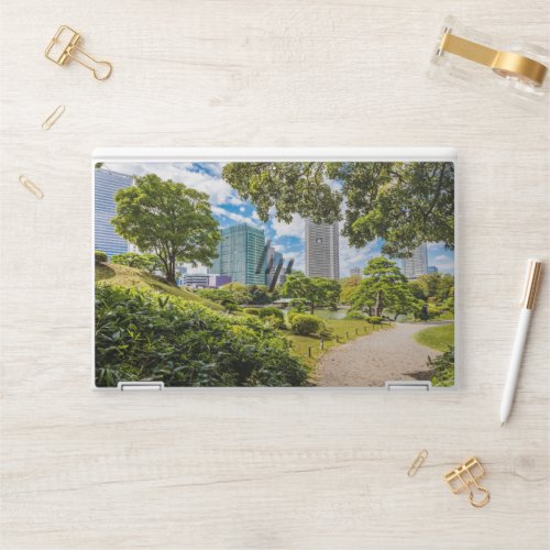 A walk through Hama Rikyu gardens Tokyo HP Laptop Skin