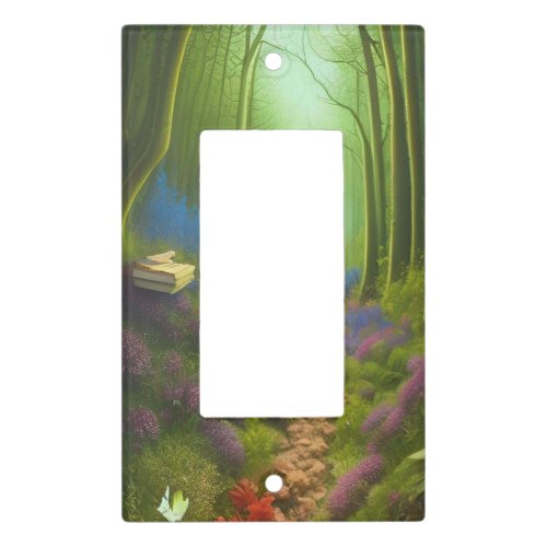 A walk thru the Enchanted Wood  Light Switch Cover